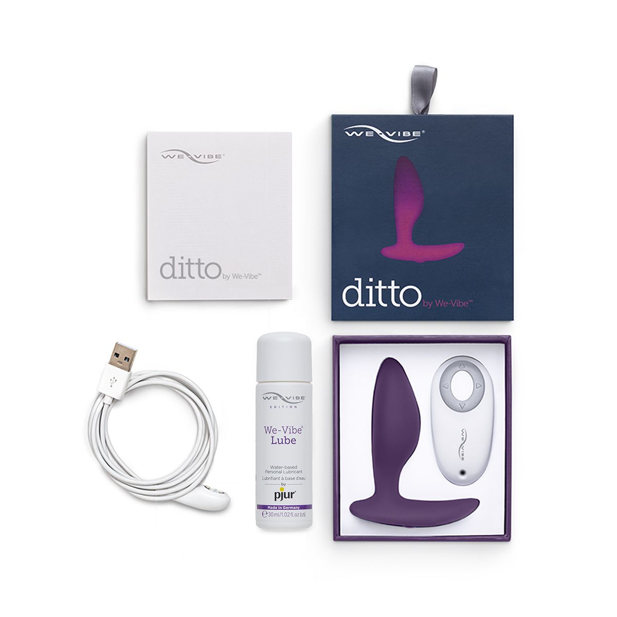 We-Vibe Ditto Vibrating Anal Plug - Thorn & Feather