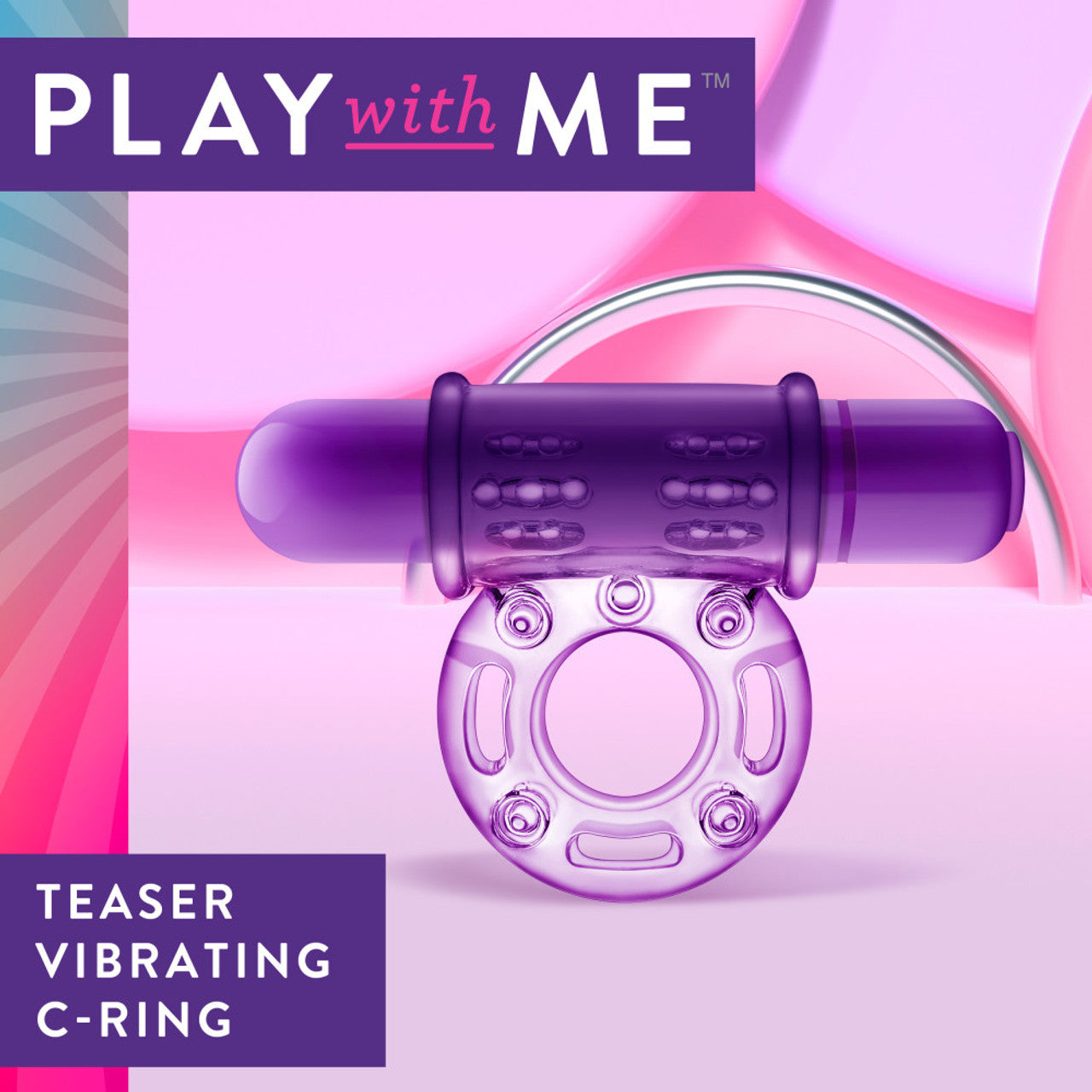 Couples Play Vibrating Cock Ring - Purple - Thorn & Feather