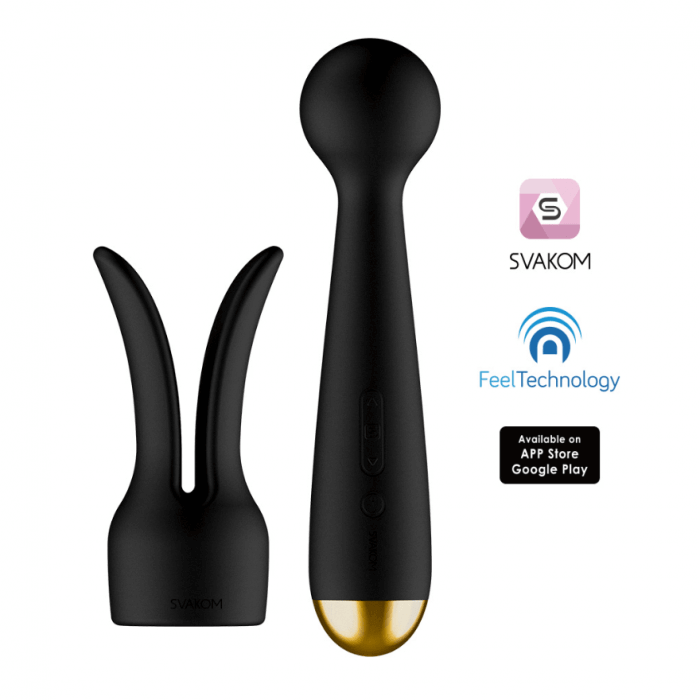 Svakom Emma Neo Interactive Warming Wand Vibrator - Thorn & Feather