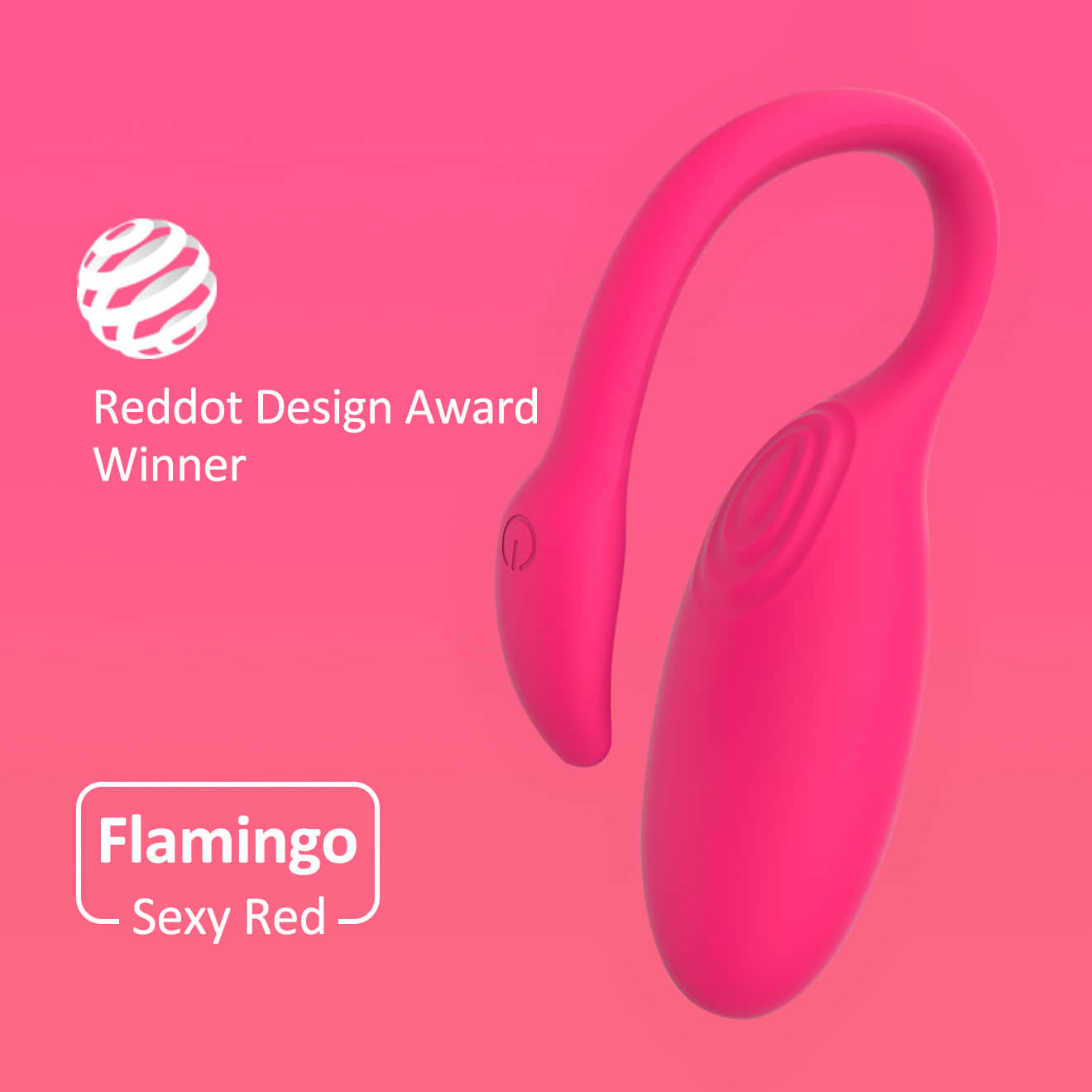 Flamingo Magic Motion App Controlled Wearable Vibrator - Pink - Thorn & Feather