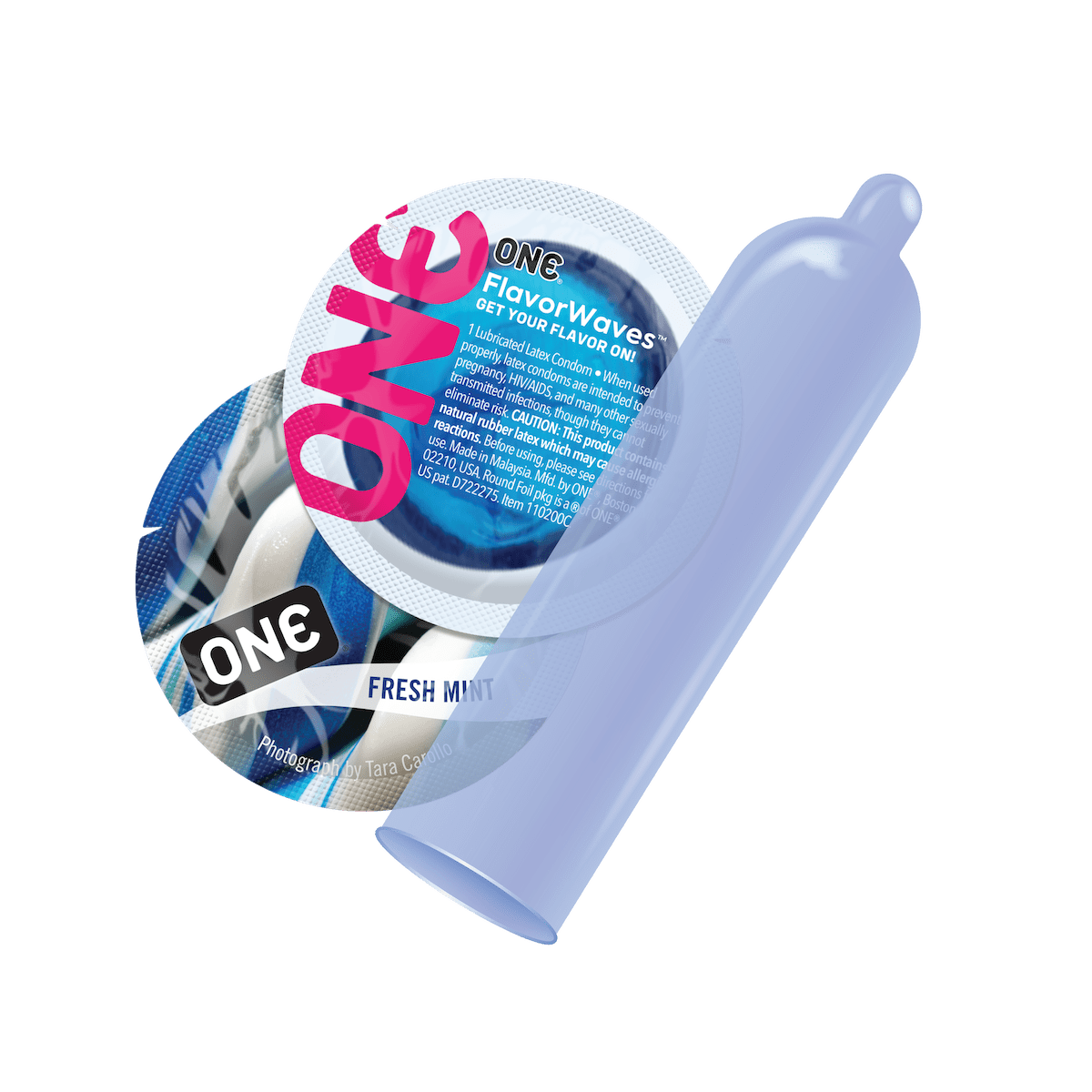 ONE Flavor Waves Condoms - Bulk Each