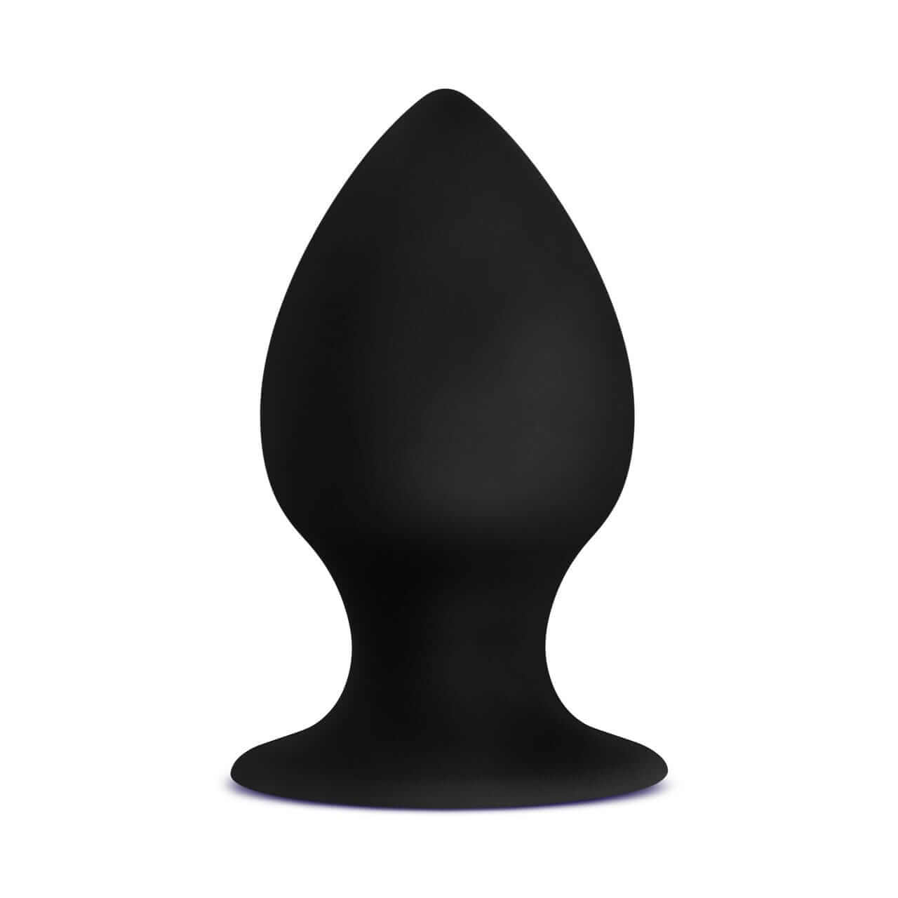 Silicone Anal Stout Plug - Medium, Black - Thorn & Feather