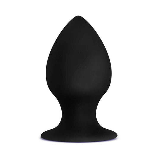 Silicone Anal Stout Plug - Medium, Black - Thorn & Feather