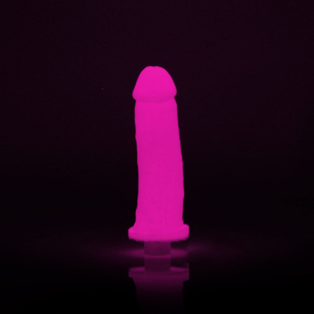 Clone a Willy DIY Vibrating Silicone Penis - Glow in the Dark Pink - Thorn & Feather