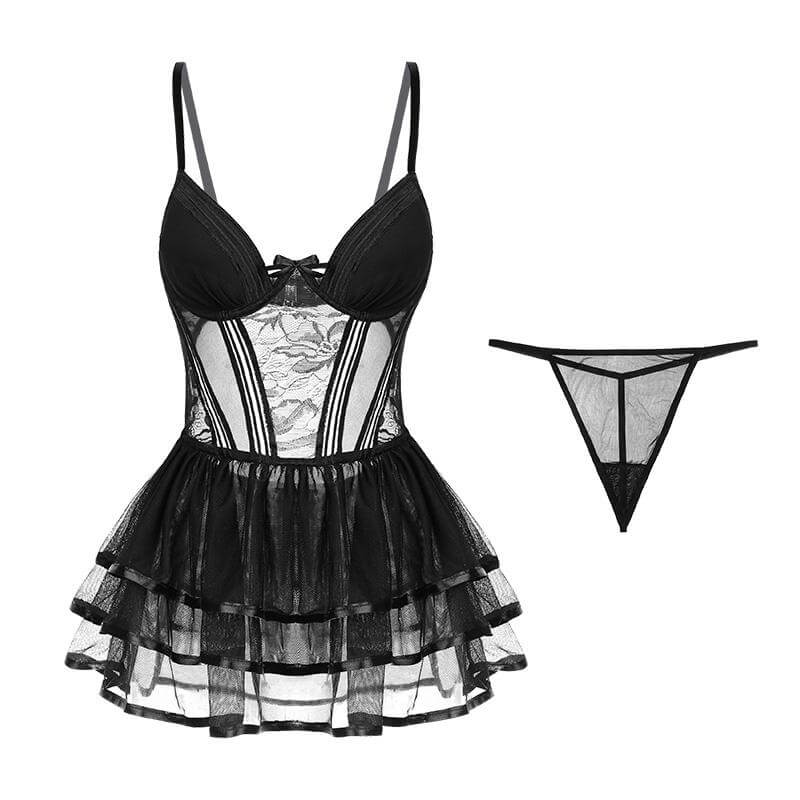 Ho Ho Ho Bustier Set - Thorn & Feather