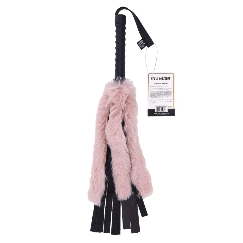 Sex & Mischief Brat Faux Fur Flogger