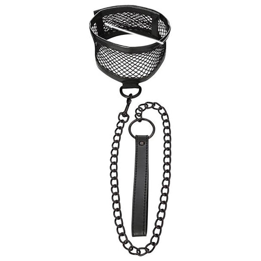 Sex & Mischief Fishnet Collar and Leash