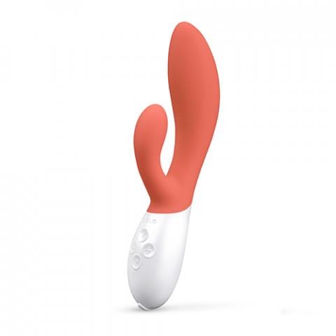 Lelo INA 3 G-Spot and Clitoral Rabbit Vibrator - Thorn & Feather