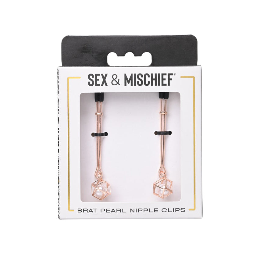 Brat Pearl Nipple Clips - Thorn & Feather