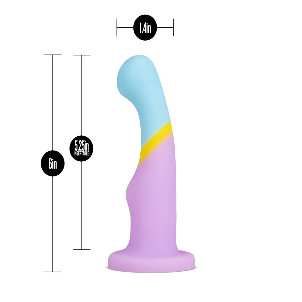 Avant D14 Heart of Gold Silicone Dildo - Thorn & Feather