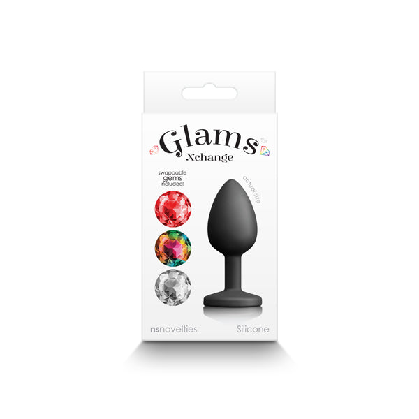 Glams Xchange Plug - Round, Small