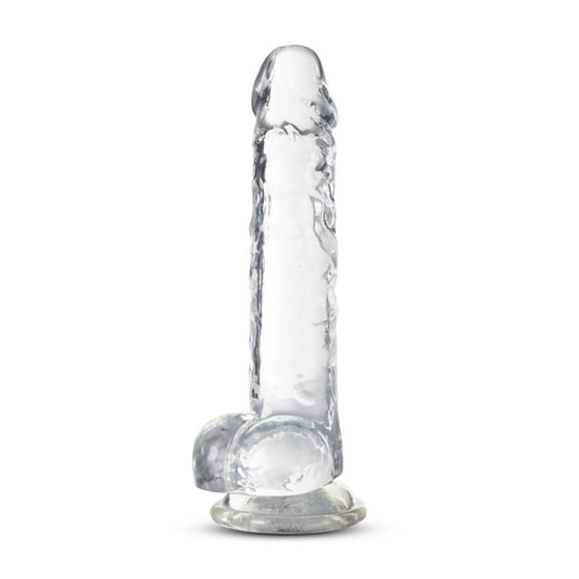 Naturally Yours 7" Crystalline Dildo - Diamond