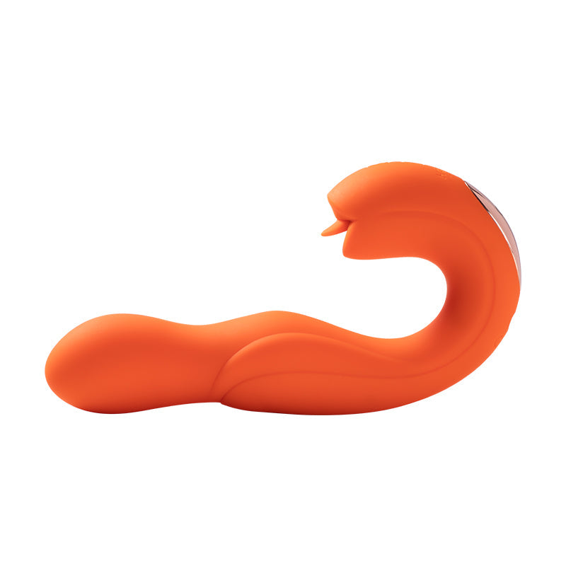 Joi Rotating Head G-spot Vibrator & Clit Licker - Thorn & Feather