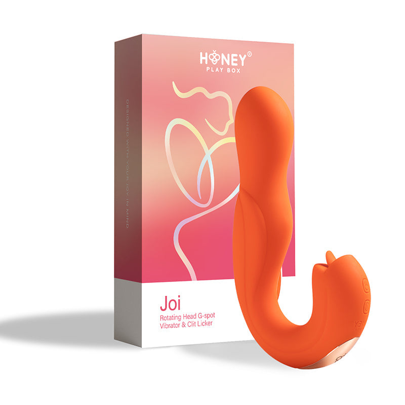 Joi Rotating Head G-spot Vibrator & Clit Licker - Thorn & Feather