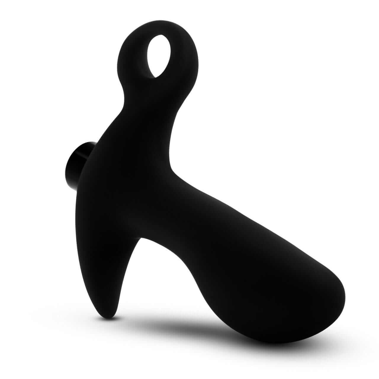 Silicone Vibrating Prostate Massager 01 - Black - Thorn & Feather