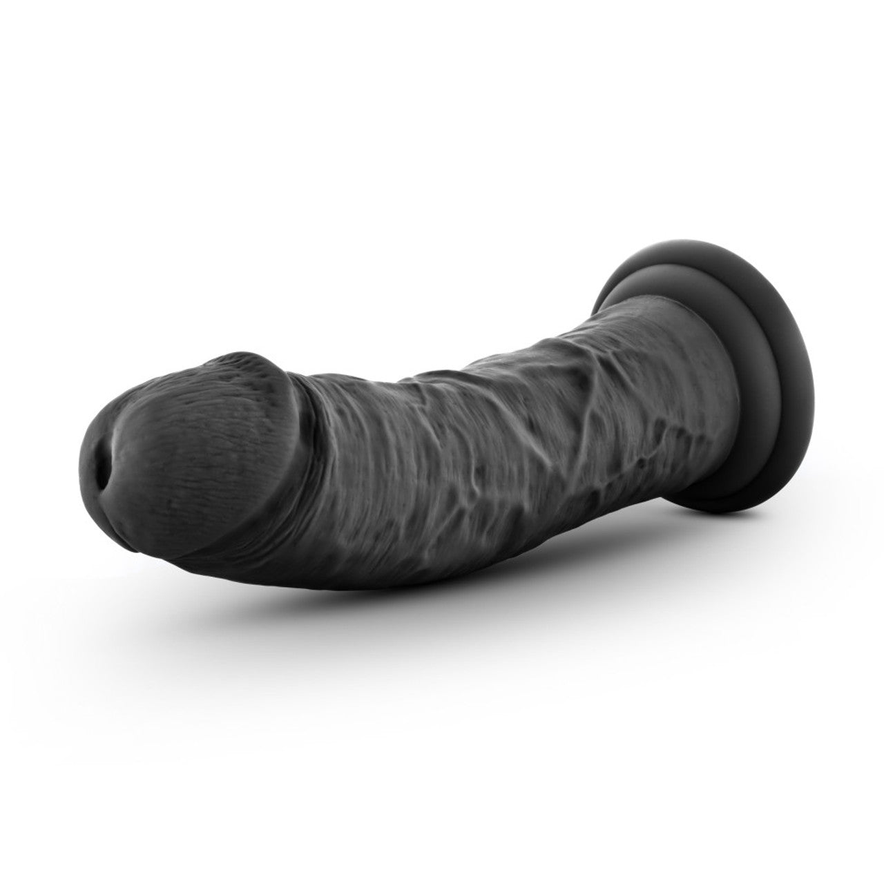 Ruse Jammy Silicone Dildo - Black - Thorn & Feather