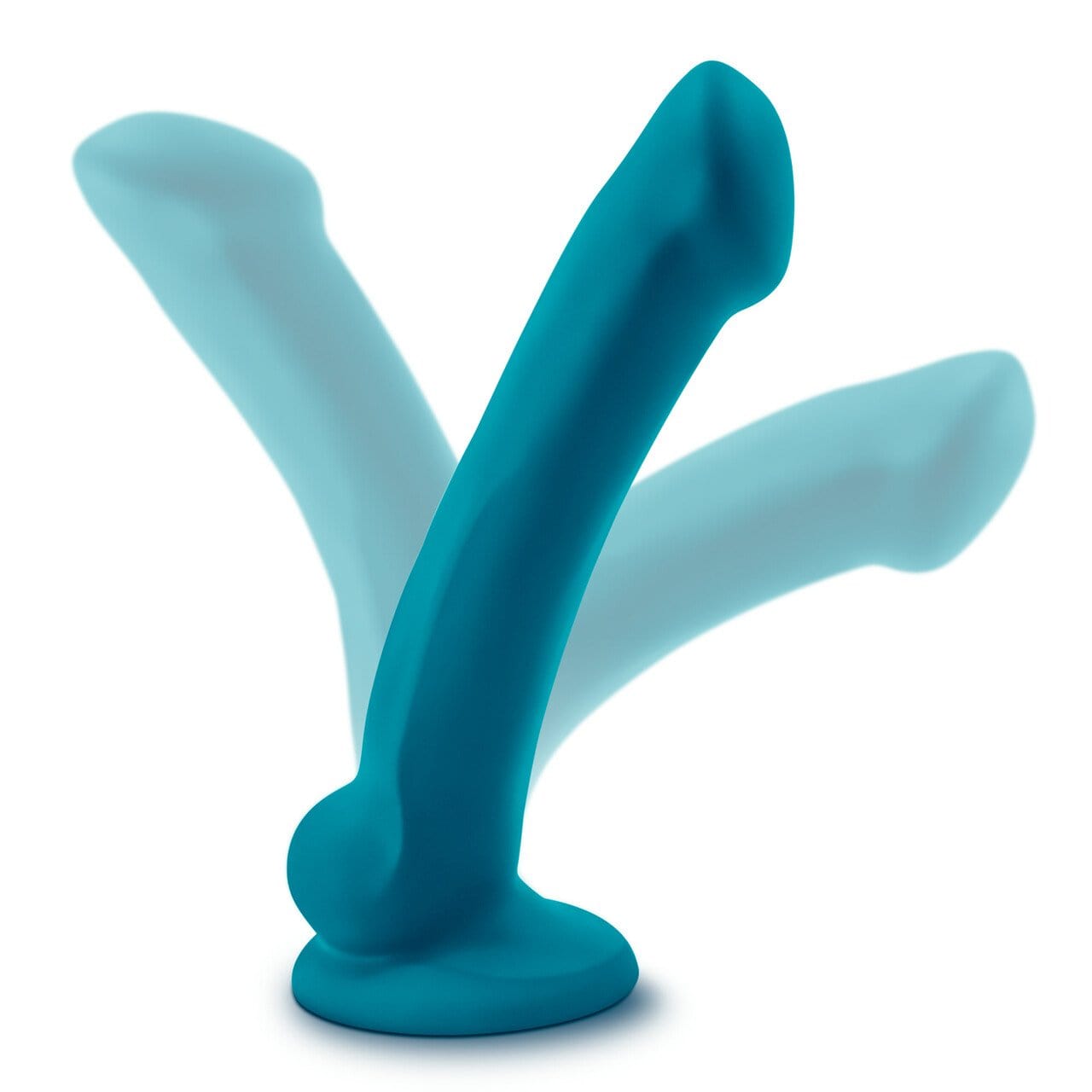 Temptasia Reina G-Spot Dildo - Teal - Thorn & Feather