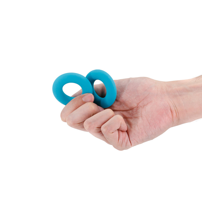 Renegade Erectus Silicone Cock Rings - Teal