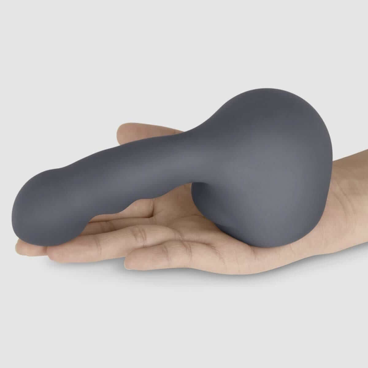 Le Wand Curve Weighted Silicone Attachment - Grey - Thorn & Feather