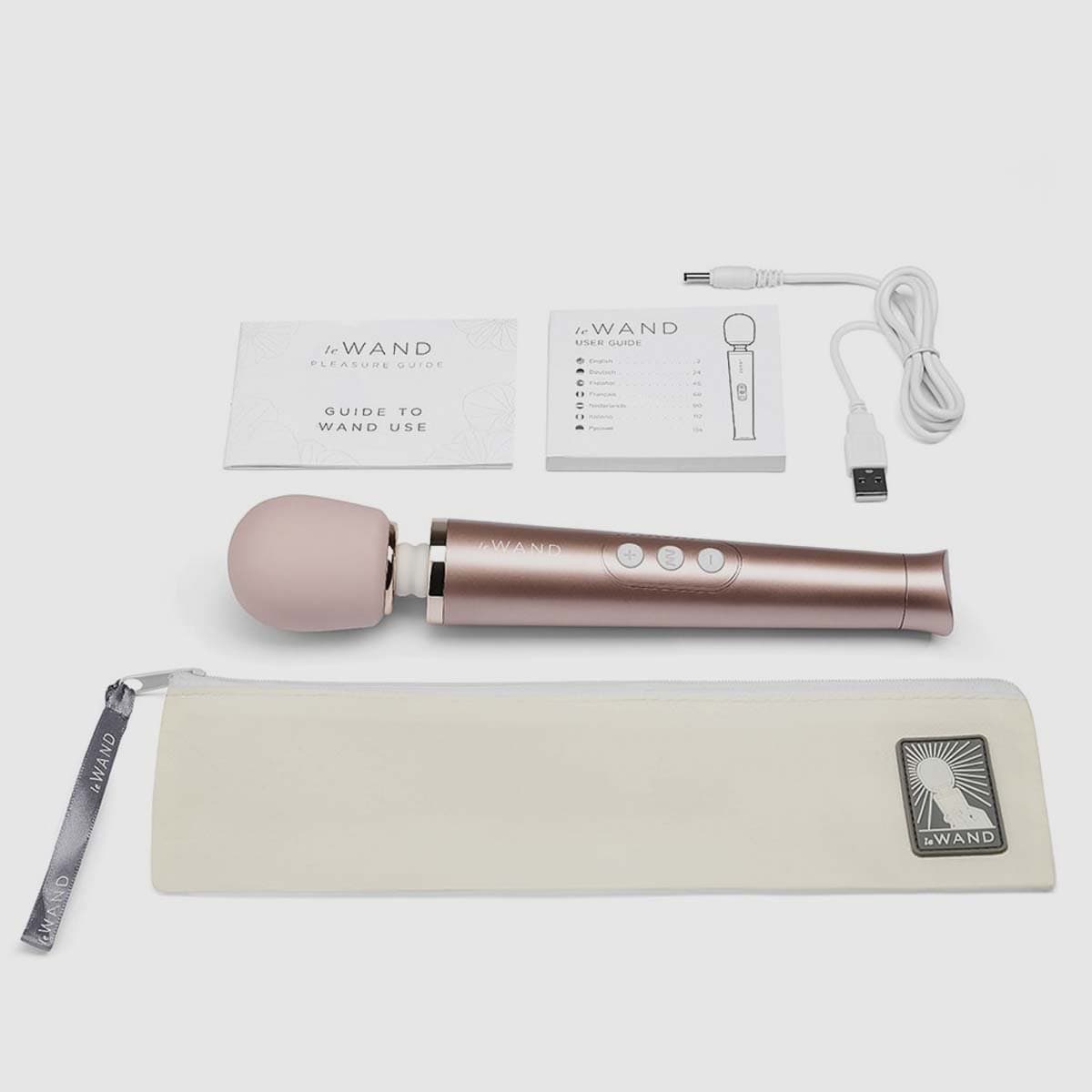 Le Wand Petite Rechargeable Massager - Rose Gold - Thorn & Feather