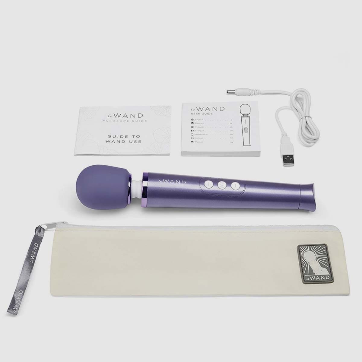 Le Wand Petite Rechargeable Massager - Violet - Thorn & Feather