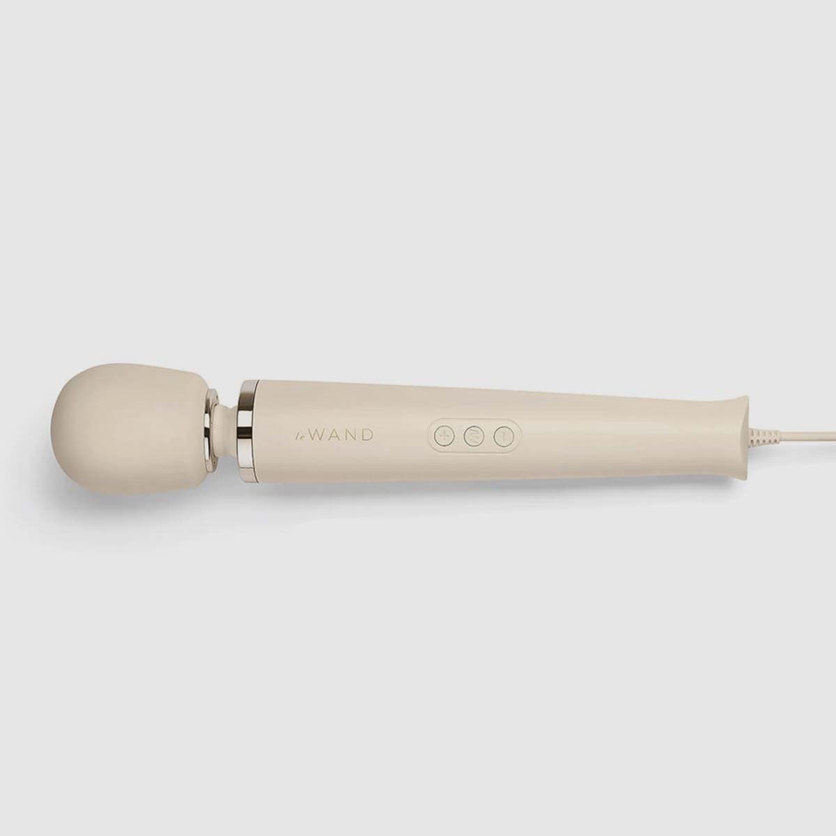 Le Wand Plug-In Vibrating Massager - Cream - Thorn & Feather