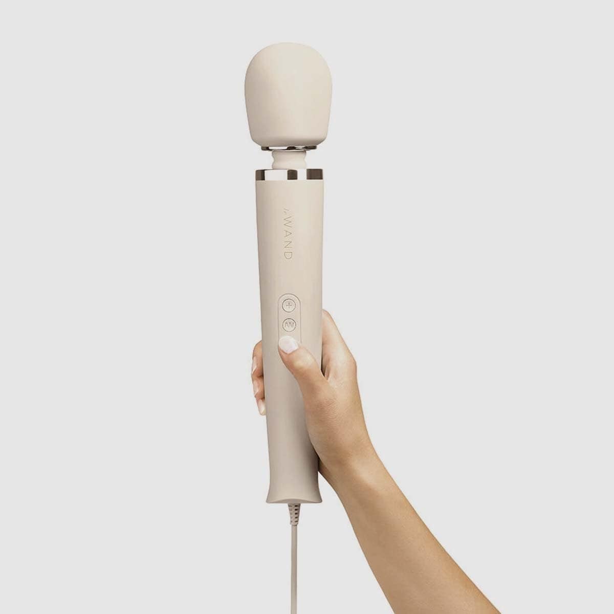 Le Wand Plug-In Vibrating Massager - Cream - Thorn & Feather