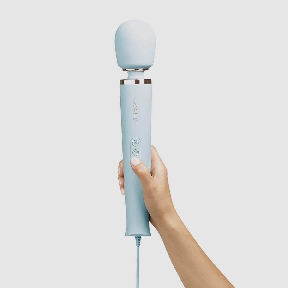 Le Wand Plug-In Vibrating Massager - Sky Blue - Thorn & Feather