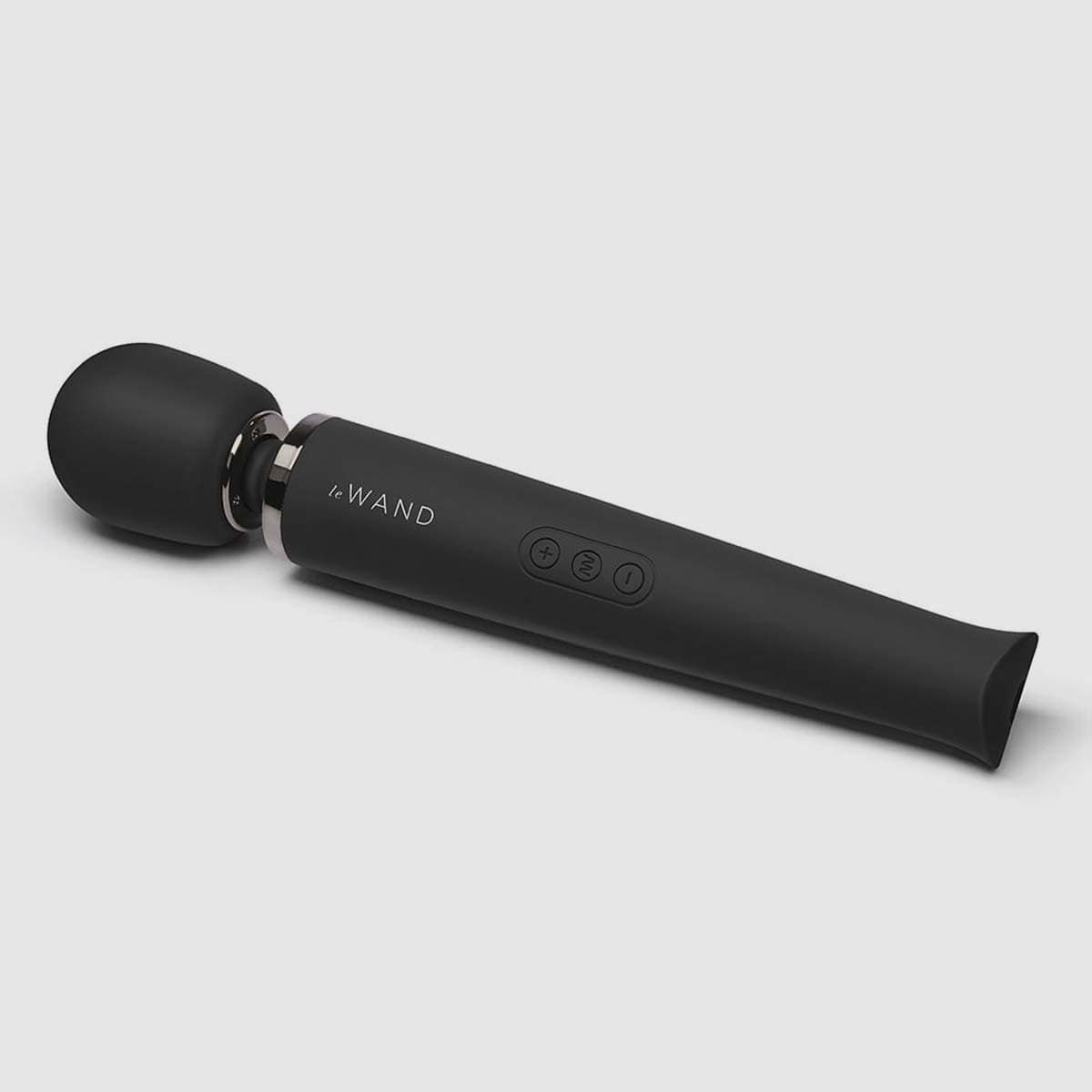 Le Wand Rechargeable Vibrating Massager - Black - Thorn & Feather