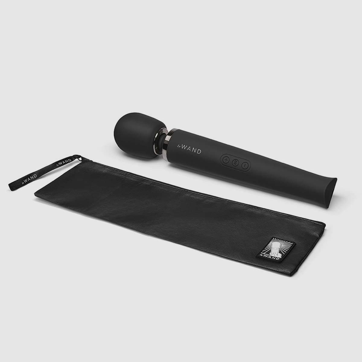 Le Wand Rechargeable Vibrating Massager - Black - Thorn & Feather