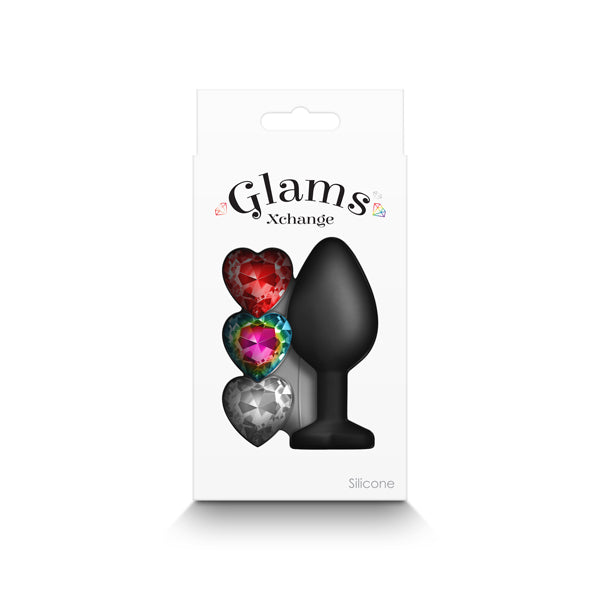 Glams Xchange Plug - Heart, Medium