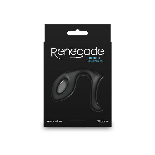 Renegade Boost Penis Harness - Black