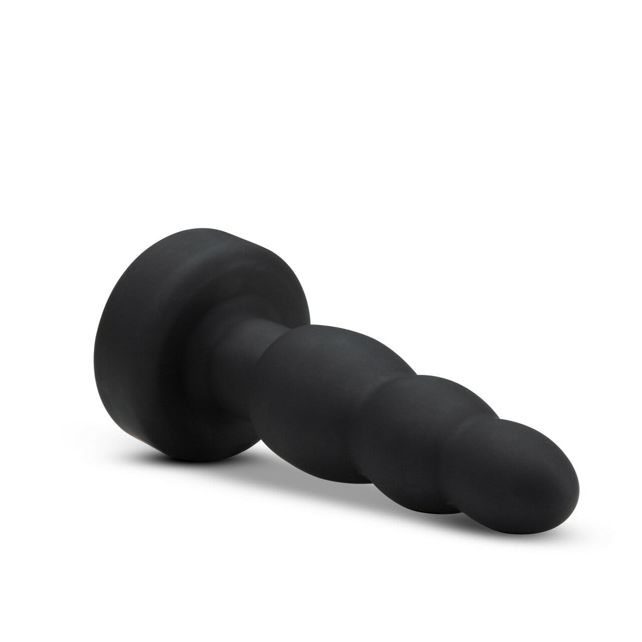 Anal Adventures Platinum Propel Plug - Black - Thorn & Feather