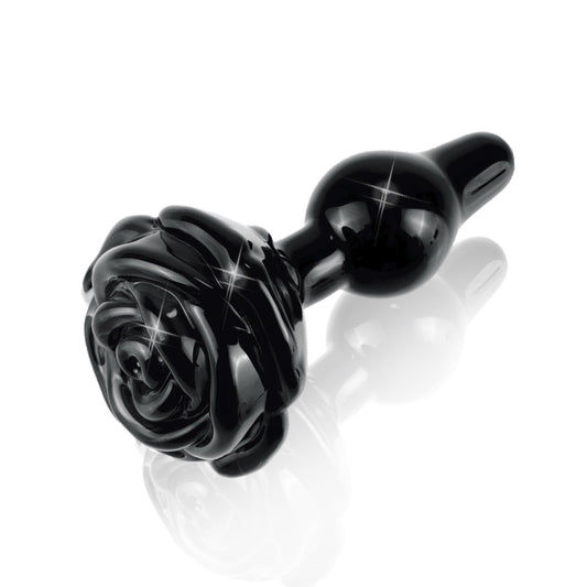 Icicles No. 77 Black Glass Wand Plug - Thorn & Feather