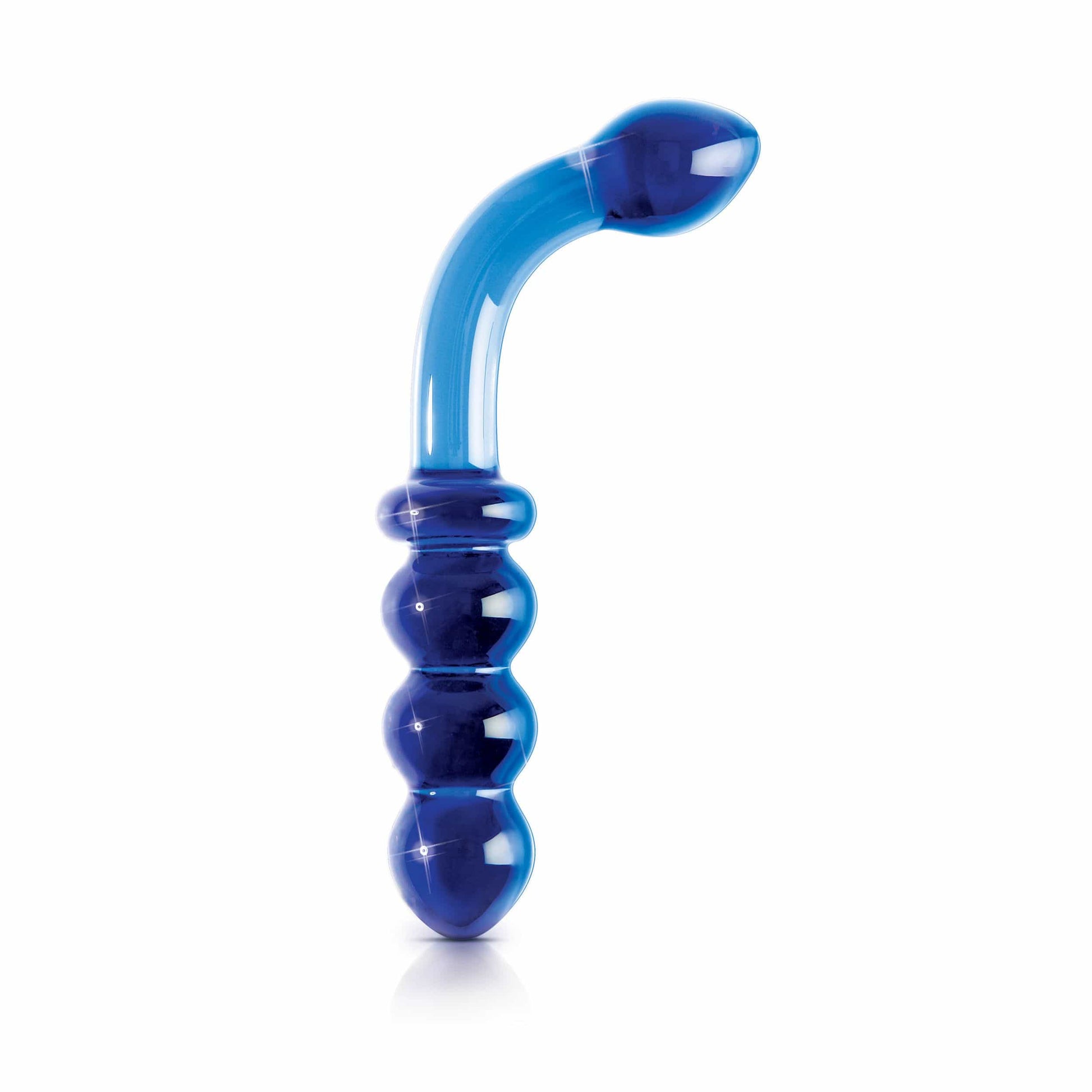 Icicles No. 31 Double G-Spot Hand Blown Glass Massager Dildo - Thorn & Feather