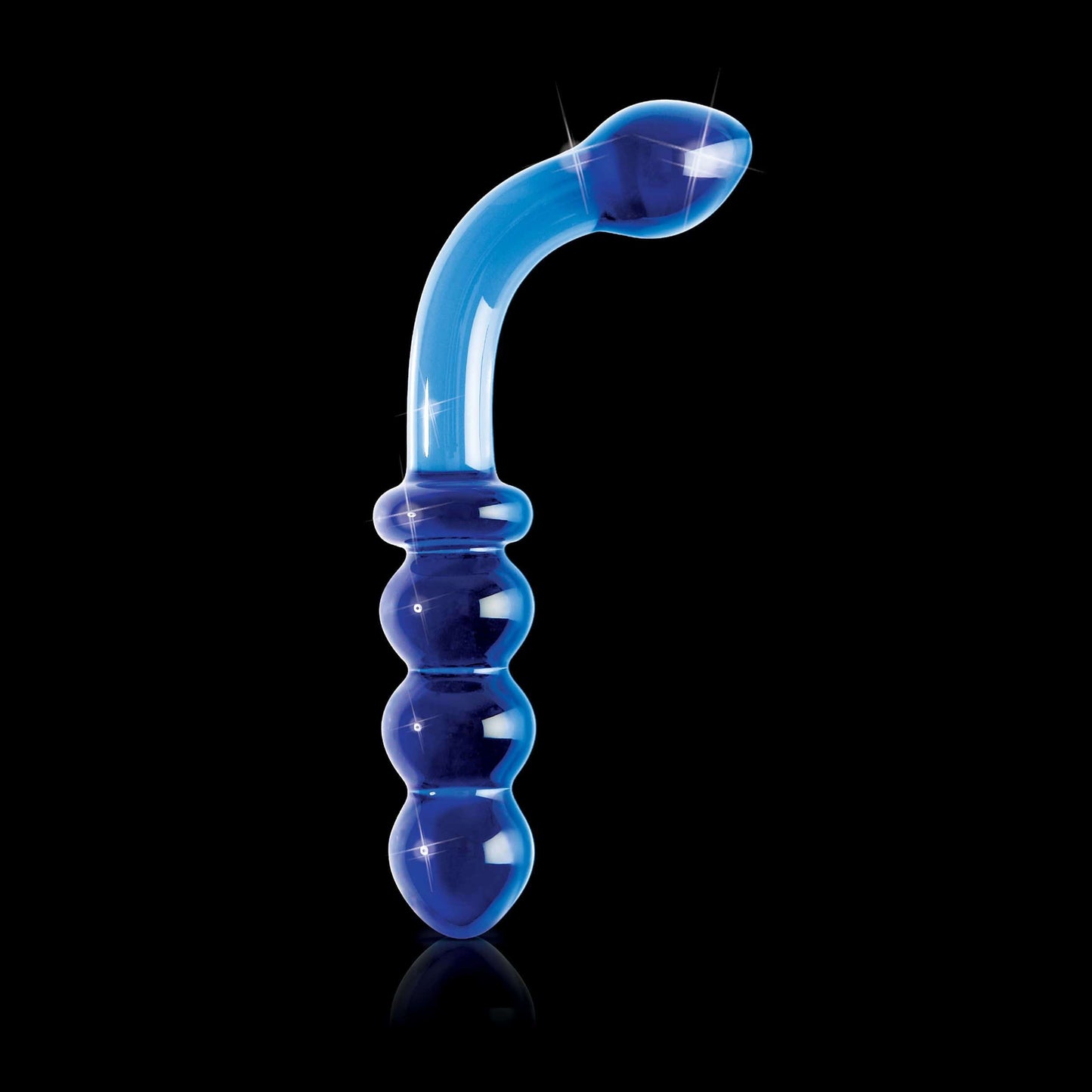 Icicles No. 31 Double G-Spot Hand Blown Glass Massager Dildo - Thorn & Feather