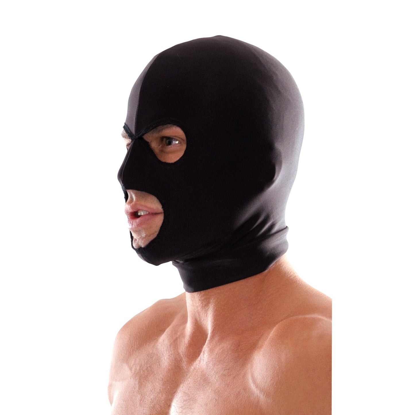 Fetish Fantasy Spandex 3 Hole Hood