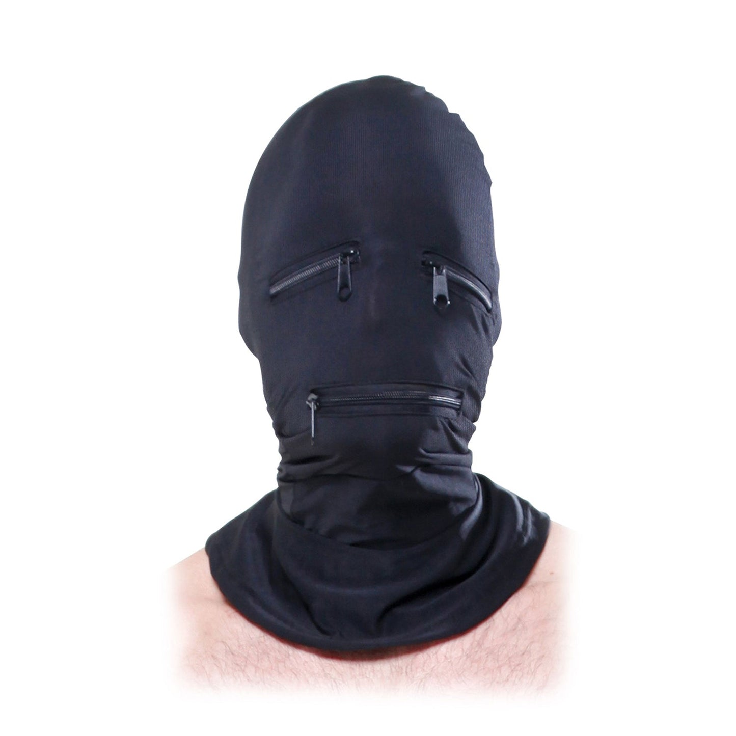 Fetish Fantasy Zipper Face Hood