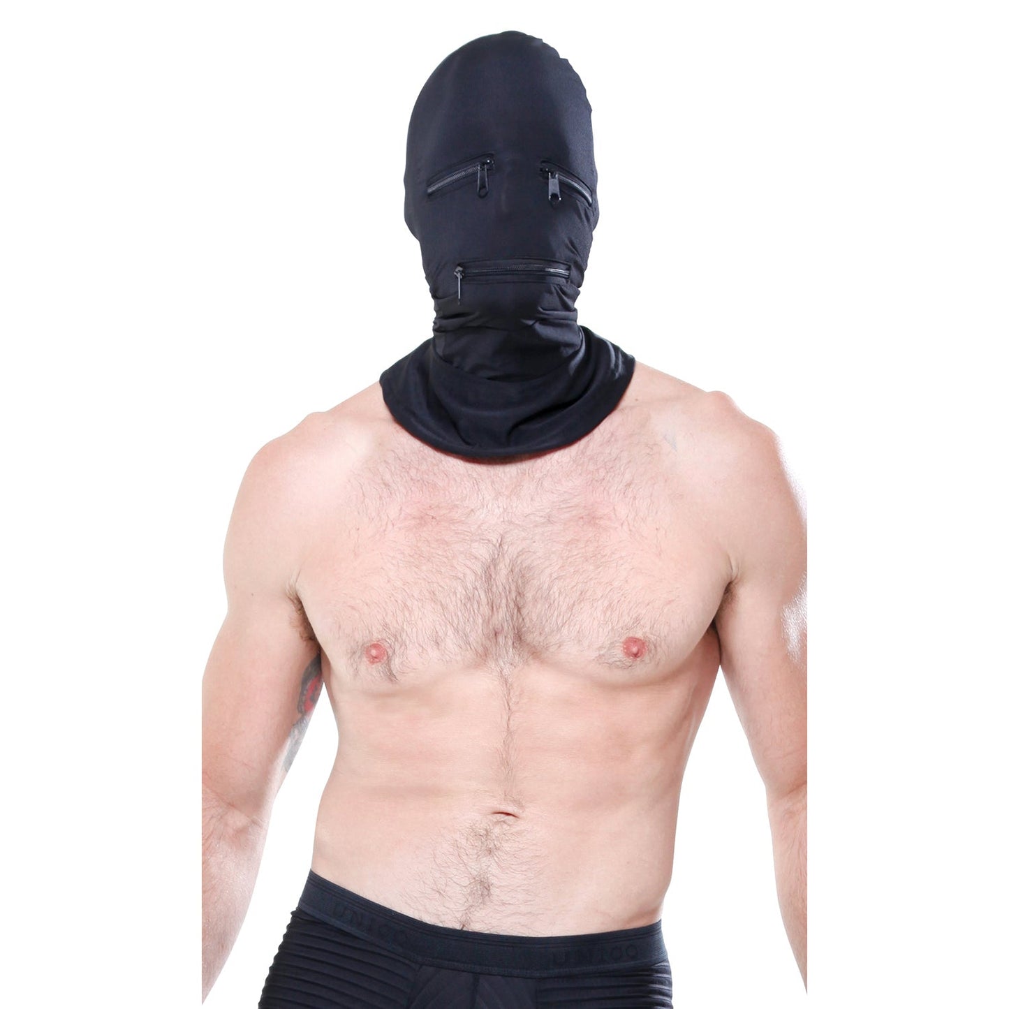 Fetish Fantasy Zipper Face Hood