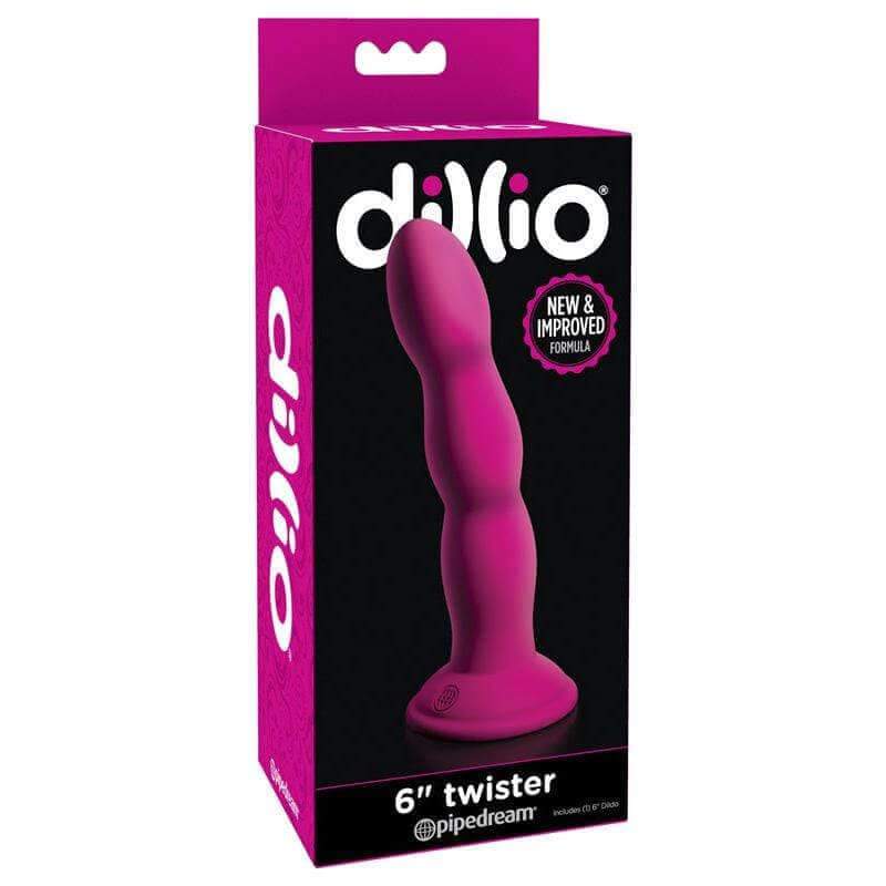 Dillio Twister Dildo 6" - Thorn & Feather