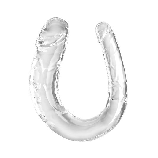 King Cock Clear Medium Double Trouble Dildo