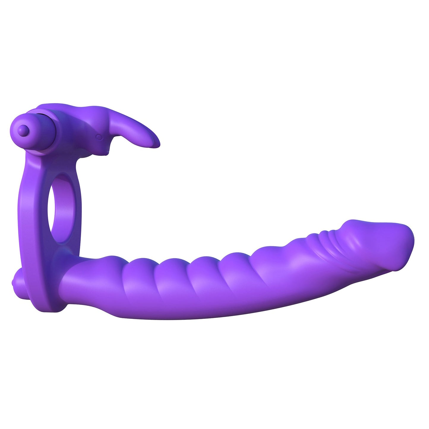 Fantasy C-Ringz Silicone Double Penetrator Rabbit