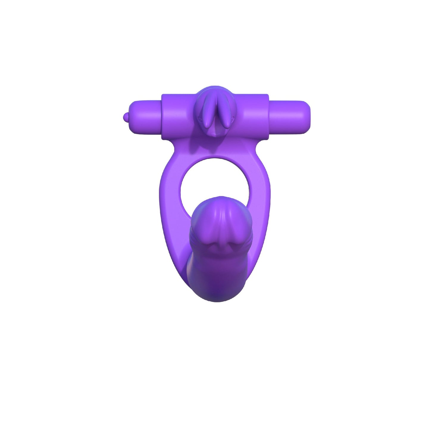 Fantasy C-Ringz Silicone Double Penetrator Rabbit