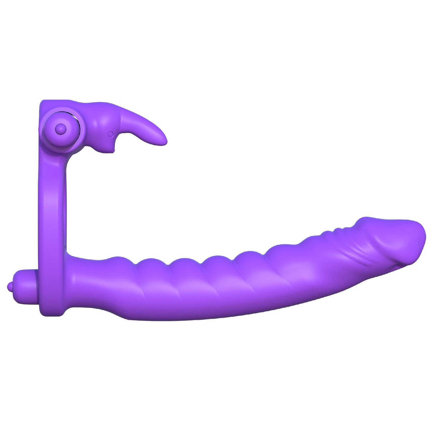 Fantasy C-Ringz Silicone Double Penetrator Rabbit