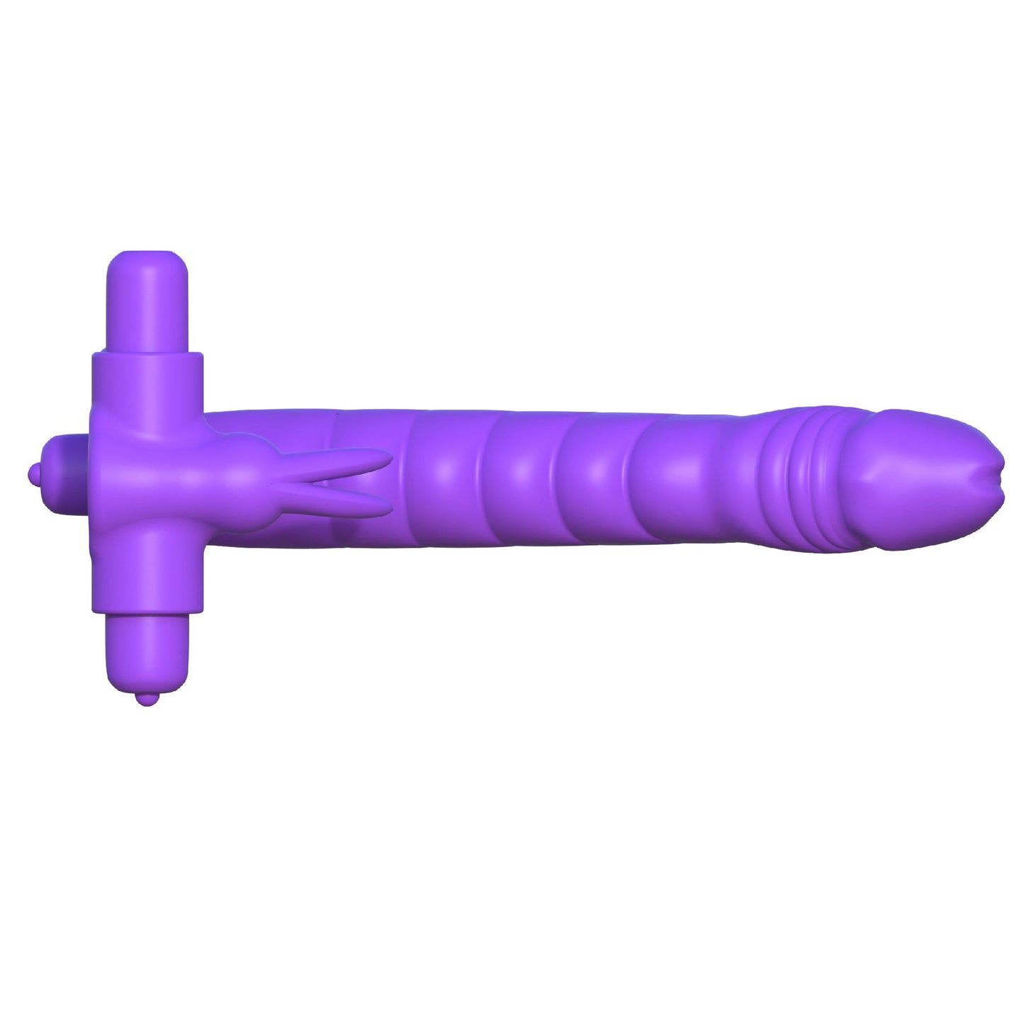 Fantasy C-Ringz Silicone Double Penetrator Rabbit