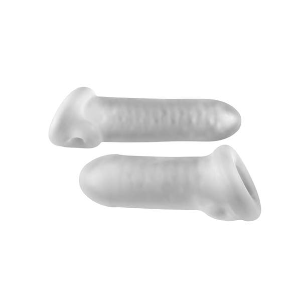 Fat Boy Original Ultra Fat 7.0 Penis Sleeve Cock Sheath - Clear