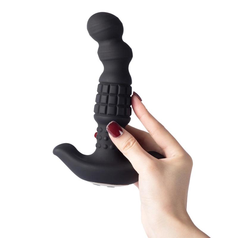 Pineapple Man Rolling Bead Vibrating Prostate Massager