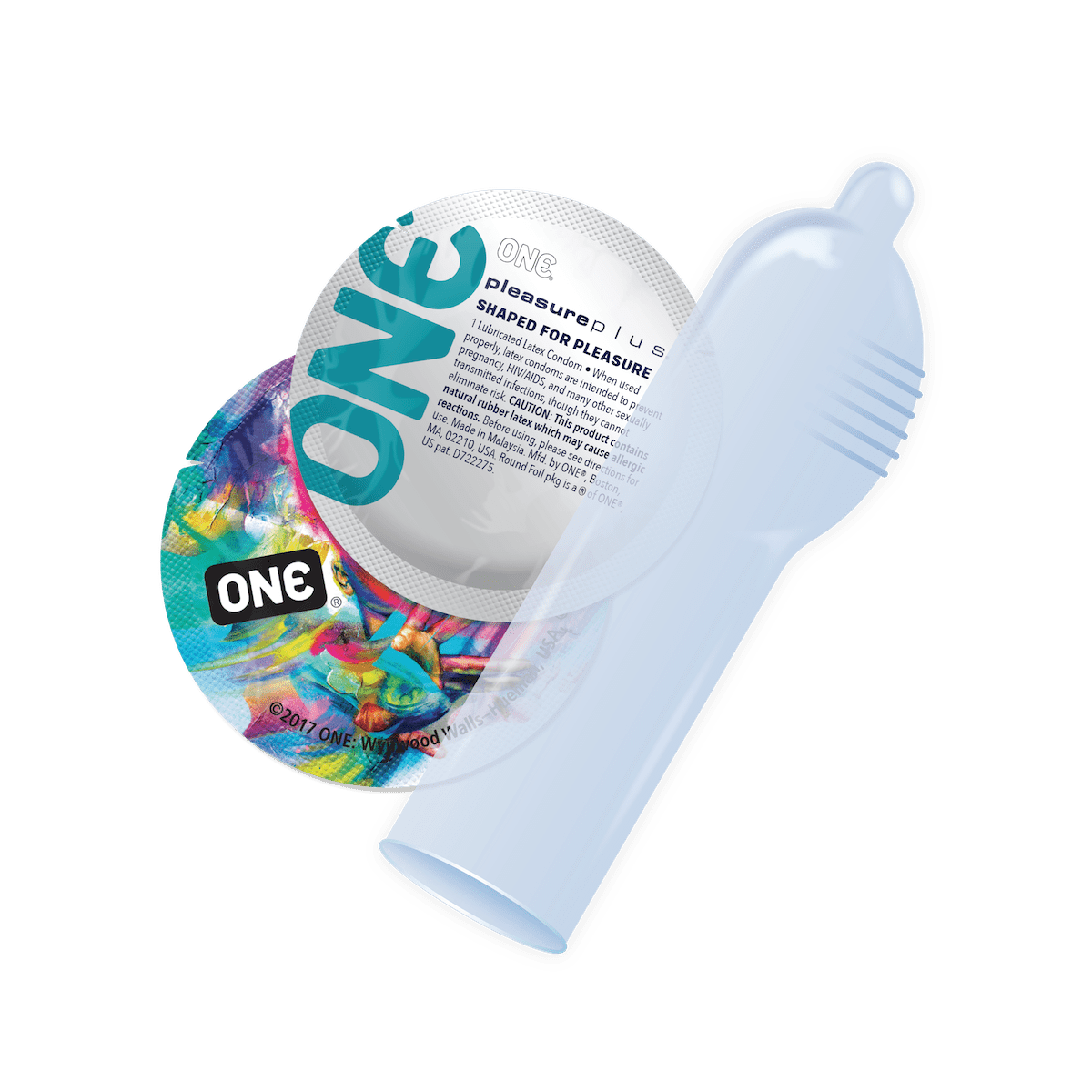 ONE Pleasure Plus Condoms - Bulk Each