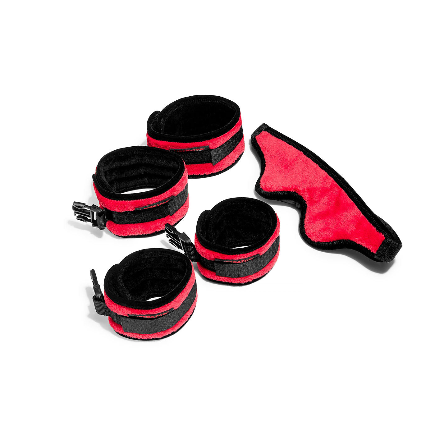 Liberator Plush Seduction Cuff Kit - Thorn & Feather