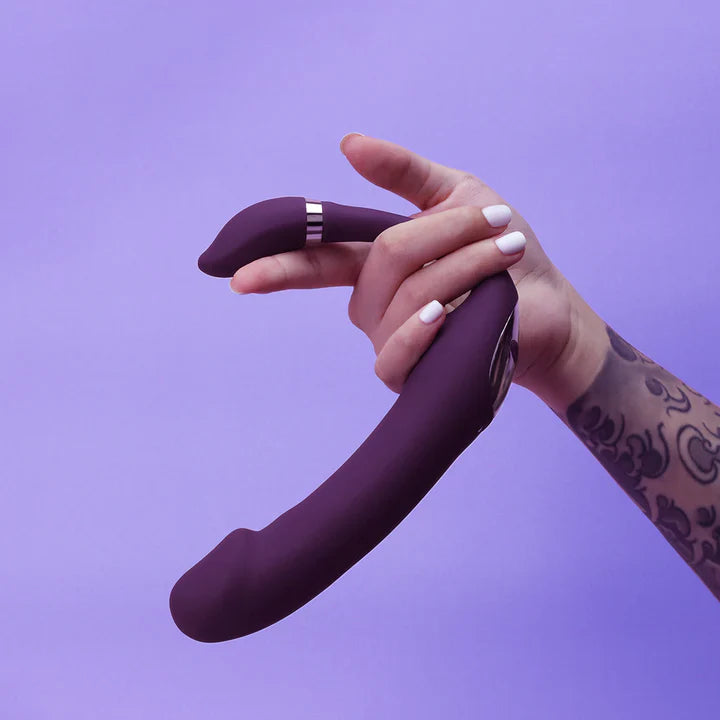 Tracy's Dog Double-E Vibrator G Spot Toy - Thorn & Feather